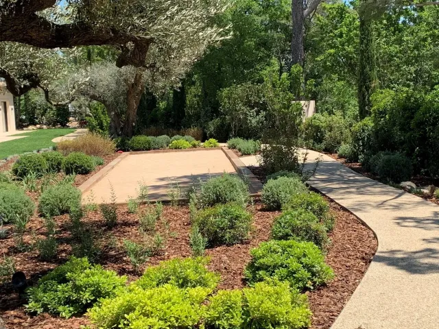 Terrain de pétanque
