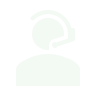 Icône de conseiller client avec casque micro blanc sur fond noir, symbolisant le support et l'assistance technique.