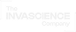 Logo INVASCIENCE Company - Identité Visuelle Entreprise Logo blanc The INVASCIENCE Company sur fond noir avec un cadre stylisé épuré.